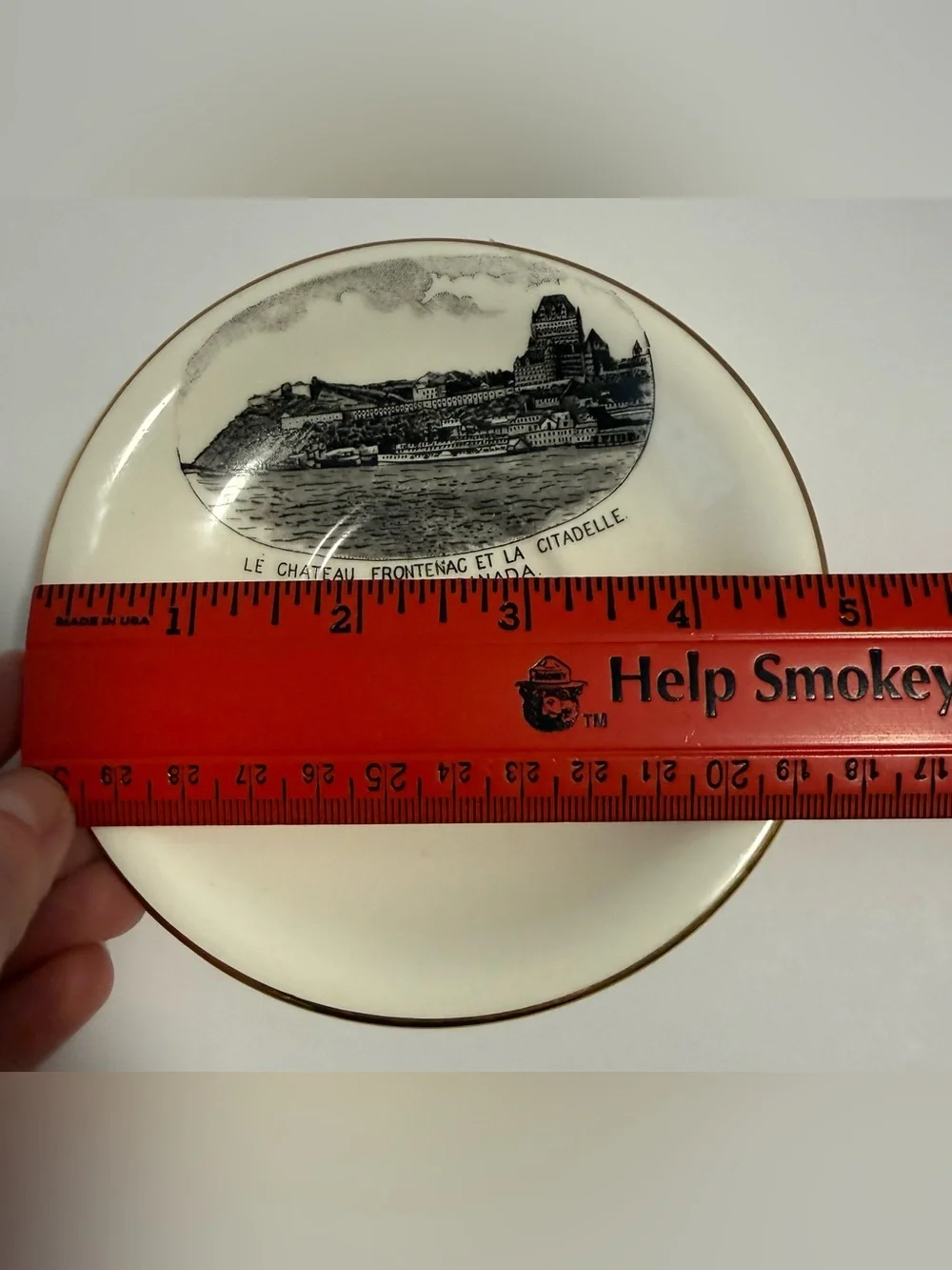 Vintage Royal Winton England Chateau Frontenac Cup & Saucer